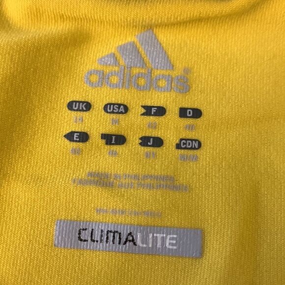 ADIDAS, climalite, workout top, v neck, near new, great condition, medium - Picture 3 of 9